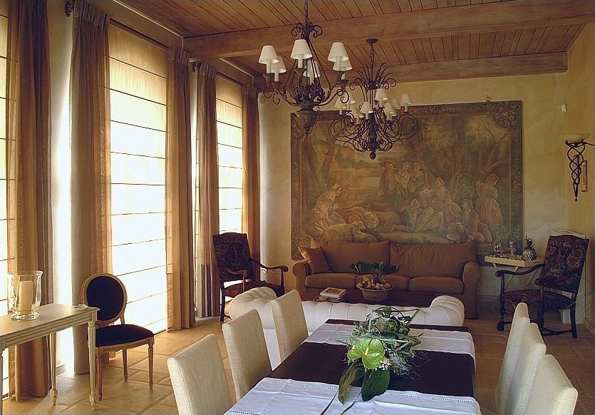 orangerie gedecoreerd